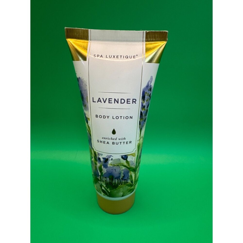 Spa Luxetique Lavender Body Lotion With Shea Butter Moisturizing Skincare